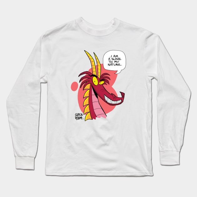 Gretch's Wicked Nature Long Sleeve T-Shirt by Slack Wyrm